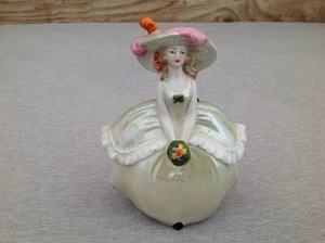 Germany 72 Porzellan Dame Figur Glocke - Bild 1 von 10