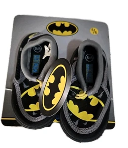 Boys Size 5/6C Batman Water Beach Shoes. Toddler Slip On Shoes New W/ Tags - Picture 1 of 5
