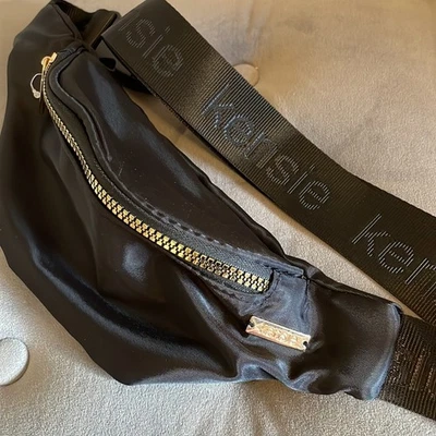 Сумка с регулируемым ремнем Kenzie черная нейлоновая - Изображение 1 из 4