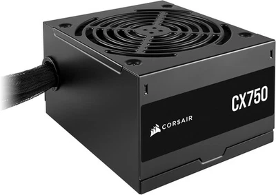Corsair CX750 750W ATX Power Supply 80+ Bronze/Fully Wired, Thermally Controlled - Image 1 of 4