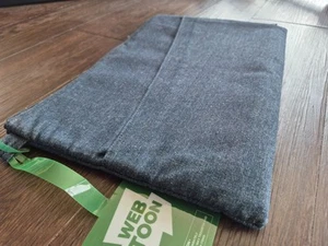 Web Toon Denim Laptop Soft Case Hülle mit Tasche für 15" oder 14" Bildschirm - Bild 1 von 10