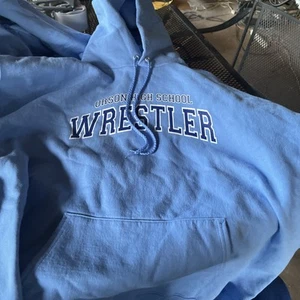 Vintage The Middle TV Show Orson HS Wrestler Sweatshirt Promo Lrg 42-44 - Bild 1 von 14