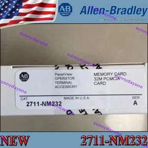 Brand New NEW PLC 2711-NM232 AB PanelView 4 MB PCMCIA Memory Card - Picture 1 of 8