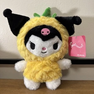 Sanrio Plüsch Kuromi Ananas Frucht Serie mit Etikett Japan 10 Zoll - Bild 1 von 5