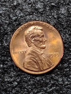 1985P Lincoln Cent With Some Extremely Nice DDO And DDR die cracks on reverse 👍 - Picture 1 of 23
