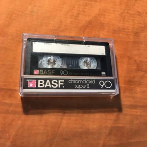 Cassette BASF dióxido de cromo super II 90, IEC II/High Pos, muy buen estado, 1982 - Imagen 1 de 6