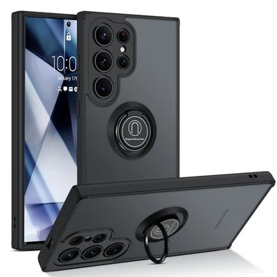 PIXFAB Panzer Hülle für Samsung Galaxy S25 Edge Ultra S24 Handyhülle Magnet Stoßfest