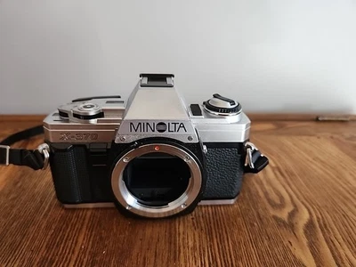 Minolta X-370 35mm SLR Film Camera Body (untested) - Image 1 of 4