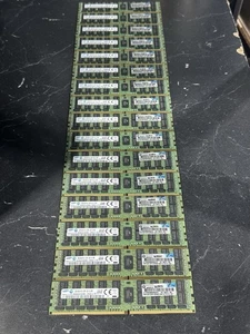 512GB (16x32GB) DDR4 PC4-2133P-L Server Memory LR RAM for HPE BL460c G9 Gen9 - Afbeelding 1 van 3