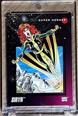 1992 Marvel Universe Serie 3 Karten 60 SIRYN. - Bild 1 von 3