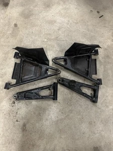2005 Kawasaki Brute Force 750 4x4i Left & Right Front Control A Arms Upper Lower - Picture 1 of 2