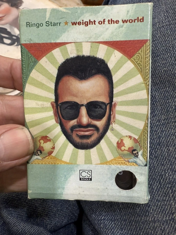 Ringo Starr "Weight of the World"  CASSETTE SINgle - Image 1 of 1
