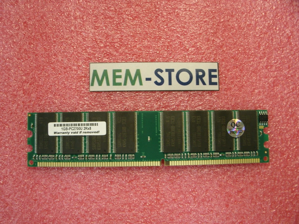 1GB PC2700 DDR-333 UDIMM 184pin Memory for Apple Mac mini 1.25GHz, 1.33GHz - Image 1 of 1