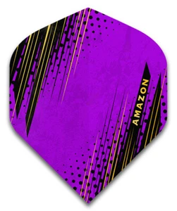 10 Sets Amazon ORO Darts Flights, extra stark 100 Mikron in Lila & Gold - Bild 1 von 1
