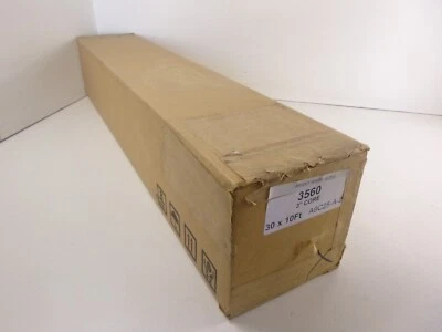 3560 3" Core Bright White Gloss Paper 30" x 10 ft. A9C25-A-2 - Image 1 of 2