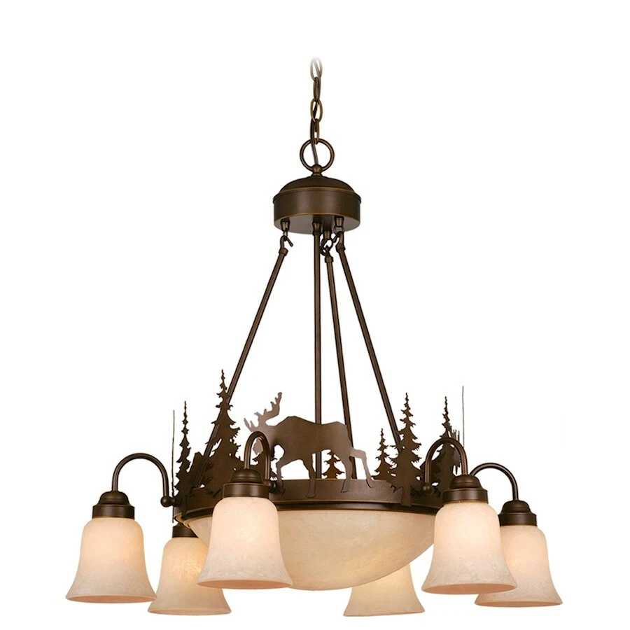 Vaxcel Yellowstone 9L Chandelier Burnished Bronze - CH55606BBZ - Image 1 of 1