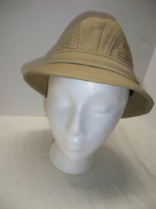 TRAV'LER Country Gentleman Beige Fedora Size 6 7/8 - Picture 1 of 7