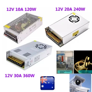 AC 110-240V To DC12V Power Supply Driver Transformer Adapter For LED Strip Light - Picture 1 of 14