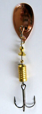 Trendex Spinner Farbe Kupfer 6g;8g;10g Behr zum Barschangeln - Bild 1 von 4