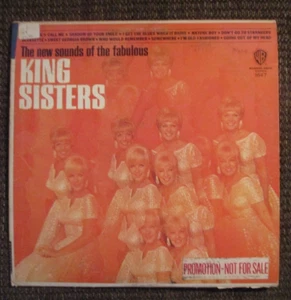 The New Sounds of the Fabulous King Sisters Vinyl LP (play tested) - Picture 1 of 7