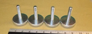 4 x heavy duty leveling Glide-Rite feet 1/2" - 13 threads for arcade games - New - Picture 1 of 6