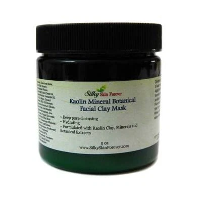 Kaolin Mineral Botanical Facial Clay Mask Anti-aging Detoxify Pore Cleansing - Image 1 of 2