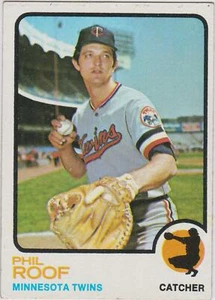 Phil Roof 1973 Topps #598 Minnesota Twins **SET BREAK** High Number Series - Picture 1 of 2