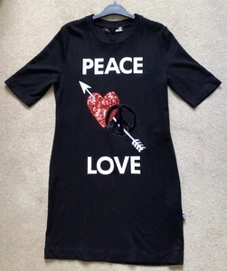 Love Moschino Tshirt Dress Size 12 - Picture 1 of 6