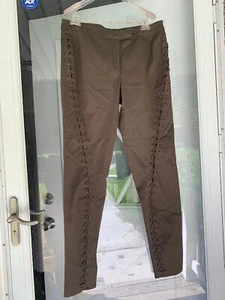 NWOT 2b Rych BROWN PANTS RN#125771 Size 12 - Picture 1 of 12