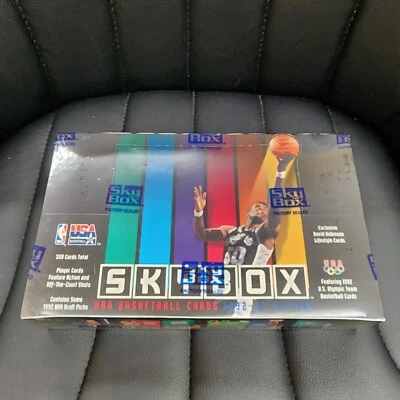 1992-93 Skybox Basketball Series 1 Factory Sealed Shaq RC Jordan MINT - Image 1 of 4