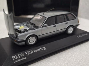 BMW 3-series 320i Touring E30 1989 Silver 1:43 Minichamps 431024010 RARITY!!!! - Picture 1 of 18