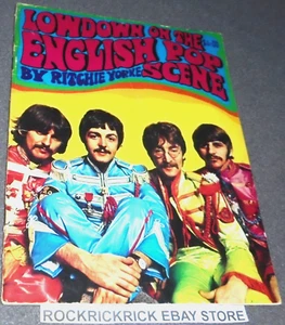 RITCHIE YORKE - LOWDOWN ON THE ENGLISH POP SCENE ULTRA RARE BOOK 1967 FIRST ED - Picture 1 of 8