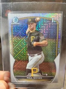 2023 Bowman Draft Chrome Paul Skenes 1st Bowman Asia Mojo - Bild 1 von 8