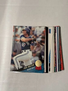 Large Paul Molitor Baseball Lot Of 50 Different Brewers, Blue Jays Auction - Picture 1 of 10