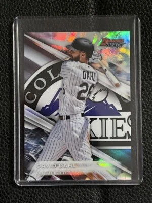 2016 Bowmans Best TOP PROSPECTS David Dahl #TP-32 Colorado Rockies - Image 1 of 2