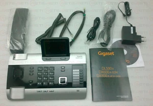 Gigaset DX600A ISDN high-end ISDN desktop phone 3.5" TFT Link2mobile Bluetooth - Picture 1 of 1