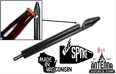 "THE SPIKE" Black Ammo Antenna - FITS: 1999-2019 Dodge Ram Truck 5500 - Image 1 of 4