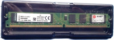 1 BANCO DI MEMORIA RAM KINGSTON 2 GB DDR2 667 MHz - 1,8 V - DIMM SDRAM PC2 - Imagen 1 de 4