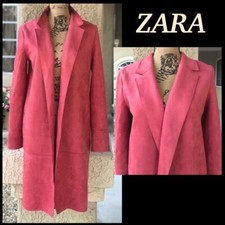 pink women's jacket zara