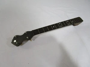 Unknown Vintage 4 String Banjo Neck w/ Tuners ---------------------------- Cool! - Picture 1 of 9