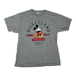Camiseta Disneyland Mickey Mouse Talla Pequeña Deletreada Retro De Colección - Imagen 1 de 7
