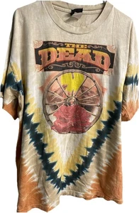 Vtg Grateful Dead Red Rocks 2004 XL T-Shirt Liquid Blue Colorado Concert As Is - Picture 1 of 13