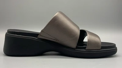 Rockport Dominica Women’s Sandals Pewter Etain 7.5 US UK 6 EUR 38 Brazil GC! - Image 1 of 4