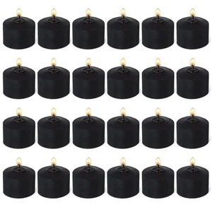Schwarze Votivkerzen 15 Stunden Brenndauer Duftkerzen Windlichter Großpackung... - Bild 1 von 5