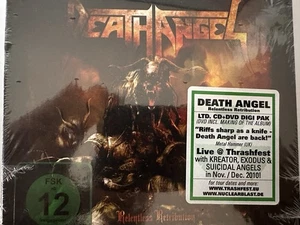 DEATH ANGEL - Relentless Retribution Deluxe CD/DVD 2010 Nuclear Blast BRAND NEW! - Picture 1 of 2