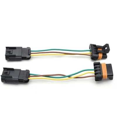 1Pair LED Headlight Harness Plug Repair Kit For Polaris RZR 800 2411711 2411712 - Image 1 of 4