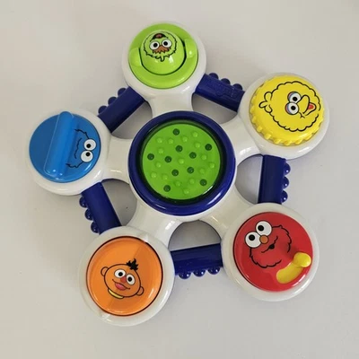 Juguete interactivo de actividad vintage Mattel Sesame Street LIGHTS AND LEVERS LAB 2002 Foto 1 de 4