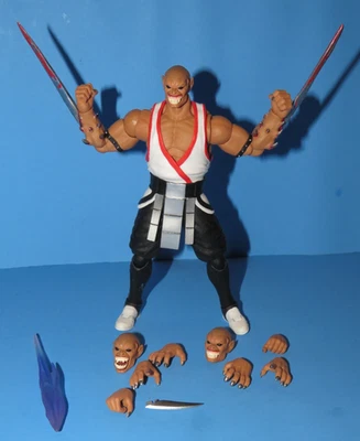 Figura de acción Storm Collectibles Mortal Kombat Baraka 7 en HOJAS PINTADAS Foto 1 de 4