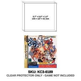 Protector For Sega Saturn Capcom  Street Fighter ZERO 3 Japanese Version