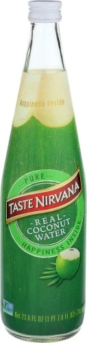 Taste Nirvana Coconut Water Real Big Bottle 23.6 fl oz Pack of 6 - Image 1 of 1
